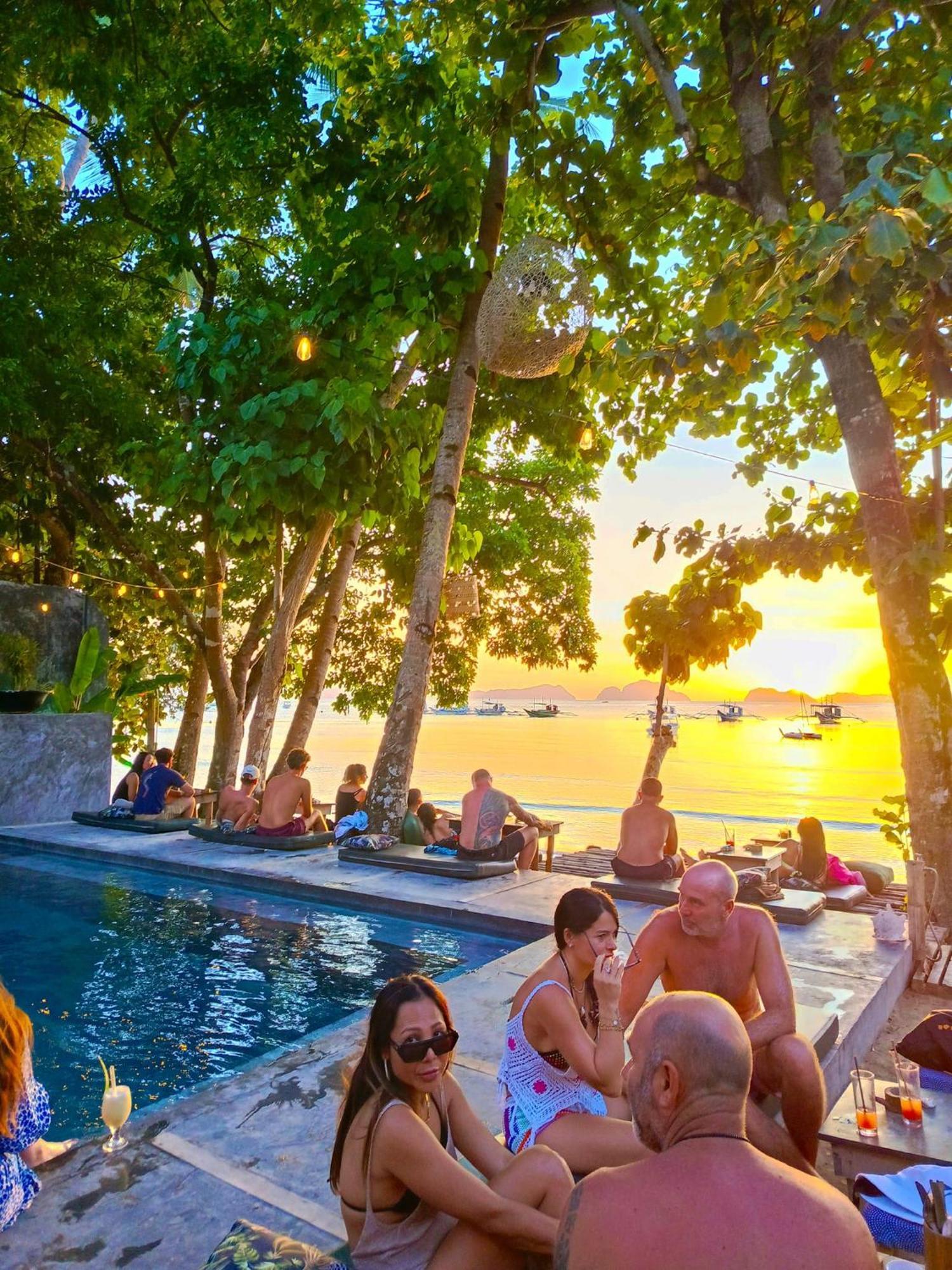 La Plage Hotel إل نيدو المظهر الخارجي الصورة